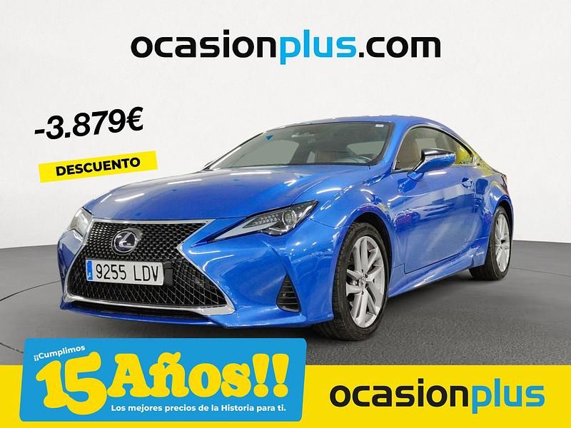 Azul Usado 2020 Lexus RC300h Executive Line Coupe | 42.670 € - Imagen 1/4