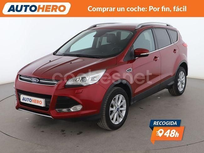 Rojo Usado 2016 Ford Kuga Titanium SUV | 12.599 € (Buen precio) - Imagen 1/3