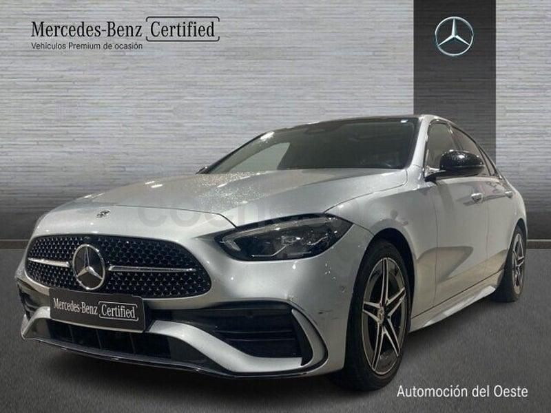 Usado Mercedes C200 163 CV (119 kW) 2025 Gris / plata Berlina
