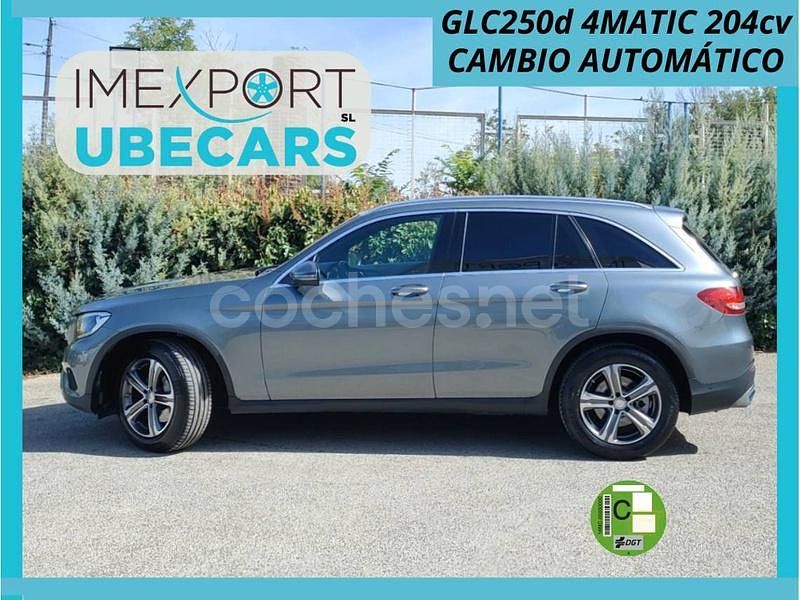Gris / plata Usado 2015 Mercedes GLC250 SUV | 25.900 € (Buen precio) - Imagen 1/4