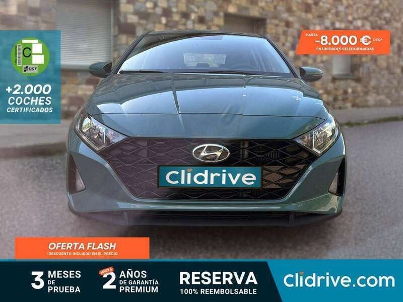 Verde Usado 2022 Hyundai i20 Utilitario | 13.290 € (Buen precio) - Imagen 1/3