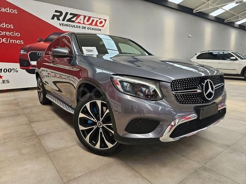 Usado Mercedes GLC350 320 CV (235 kW) 2017 Gris / plata Coupe