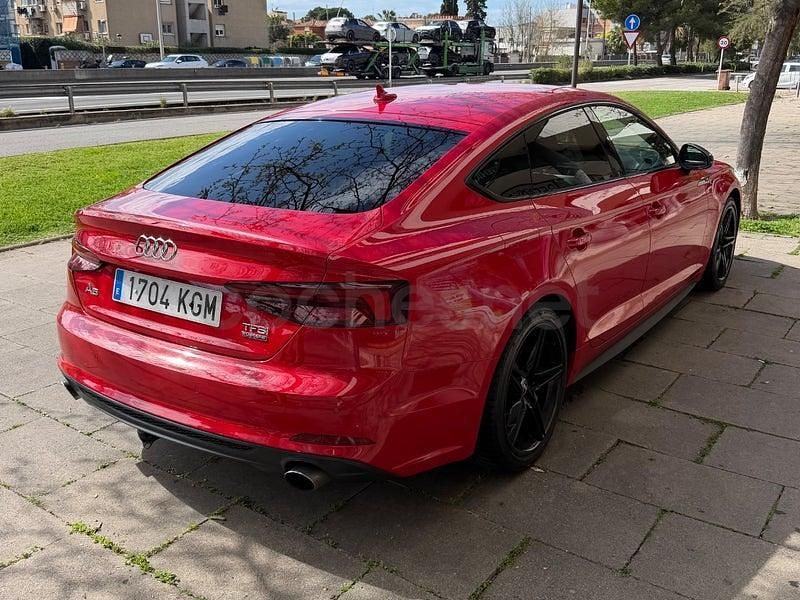 Usado Audi A5 Sportback 252 CV (185 kW) 2018 Rojo Utilitario