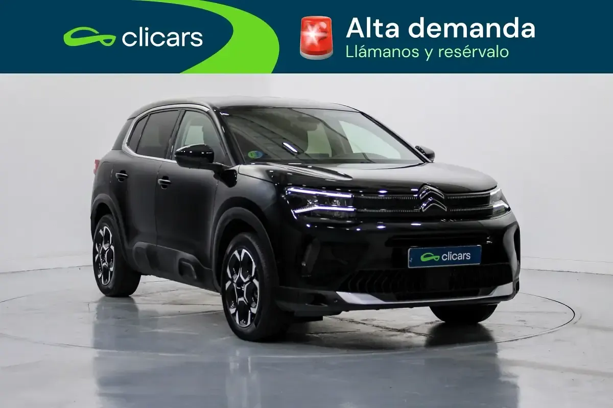 Usado Citroën C5 Aircross 136 CV (100 kW) 2024 Negro SUV
