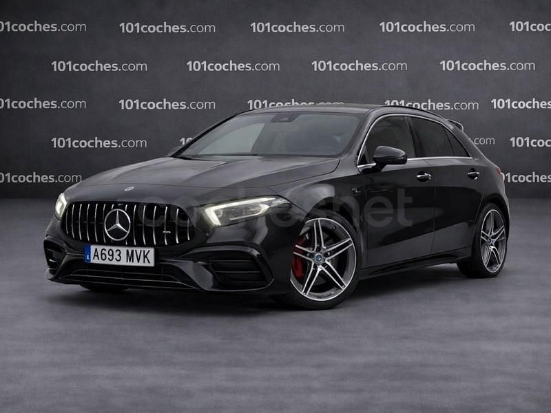 Usado Mercedes A45 AMG 421 CV (309 kW) 2020 Negro Berlina