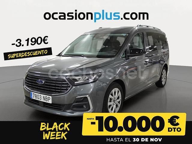 Gris / plata Usado 2025 Ford Grand Tourneo Connect Titanium Monovolumen | 35.100 € (Precio justo) - Imagen 1/4