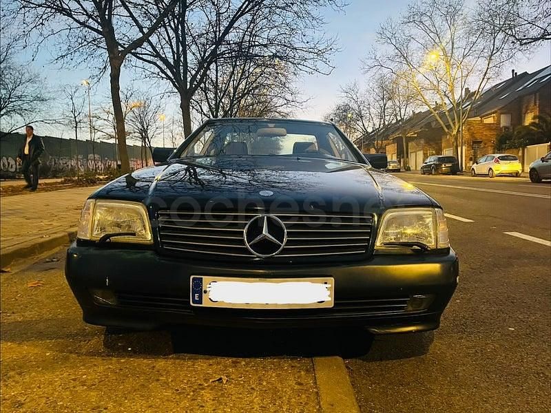 Usado Mercedes SL320 231 CV (169 kW) 1993 Azul Descapotable
