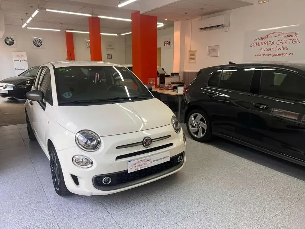 Usado Fiat 500 S 69 CV (50 kW) 2018 Blanco Utilitario