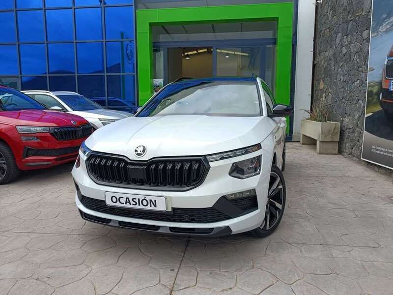 Blanco Usado 2024 Skoda Kamiq Monte Carlo SUV | 25.900 € (Un poco caro) - Imagen 1/4