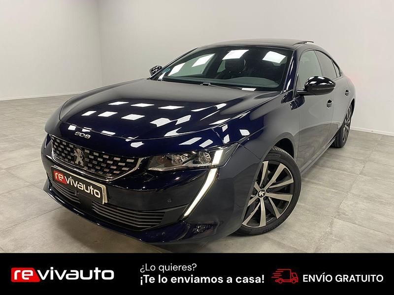 Azul Usado 2019 Peugeot 508 GT Berlina | 18.990 € (Caro) - Imagen 1/4