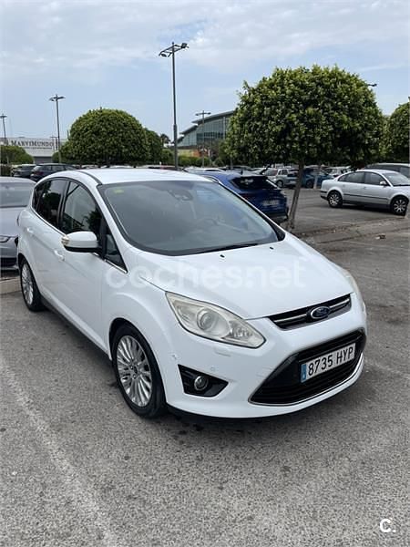 Usado Ford C-MAX Titanium 125 CV (91 kW) 2014 Blanco Monovolumen
