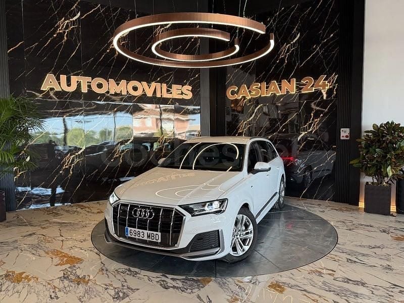 Usado Audi Q7 S-line plus 231 CV (169 kW) 2023 Blanco SUV