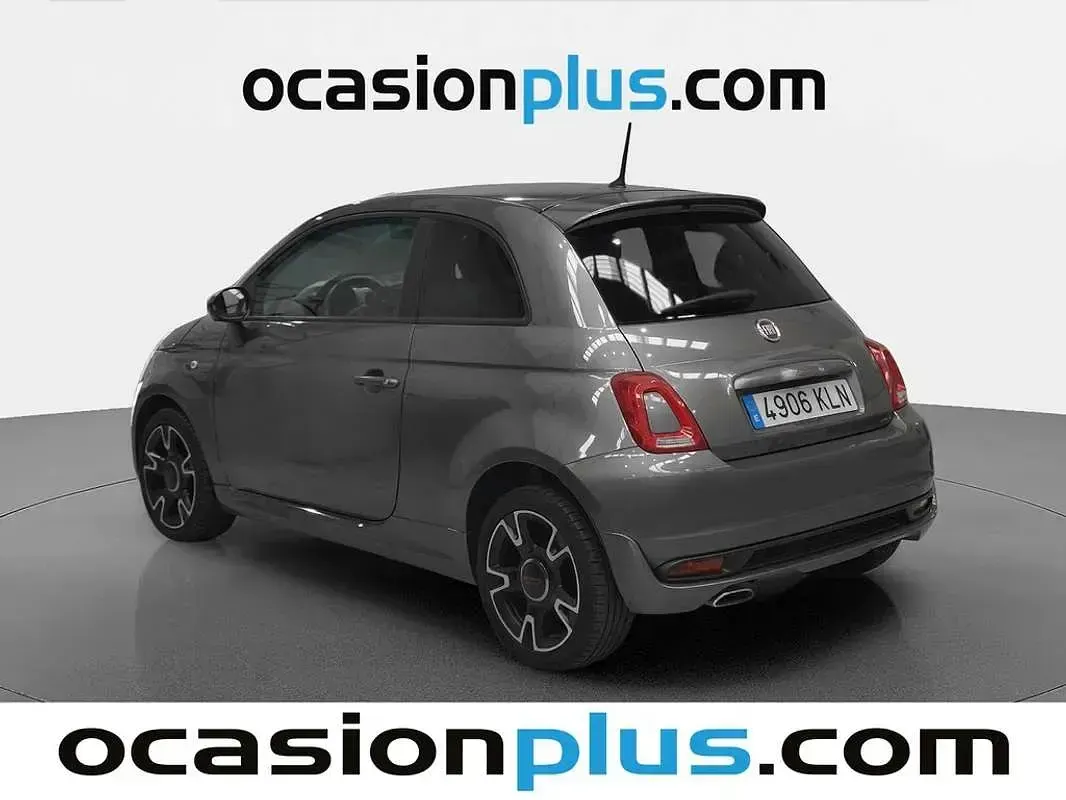 Usado Fiat 500 S 69 CV (50 kW) 2018 Gris Utilitario