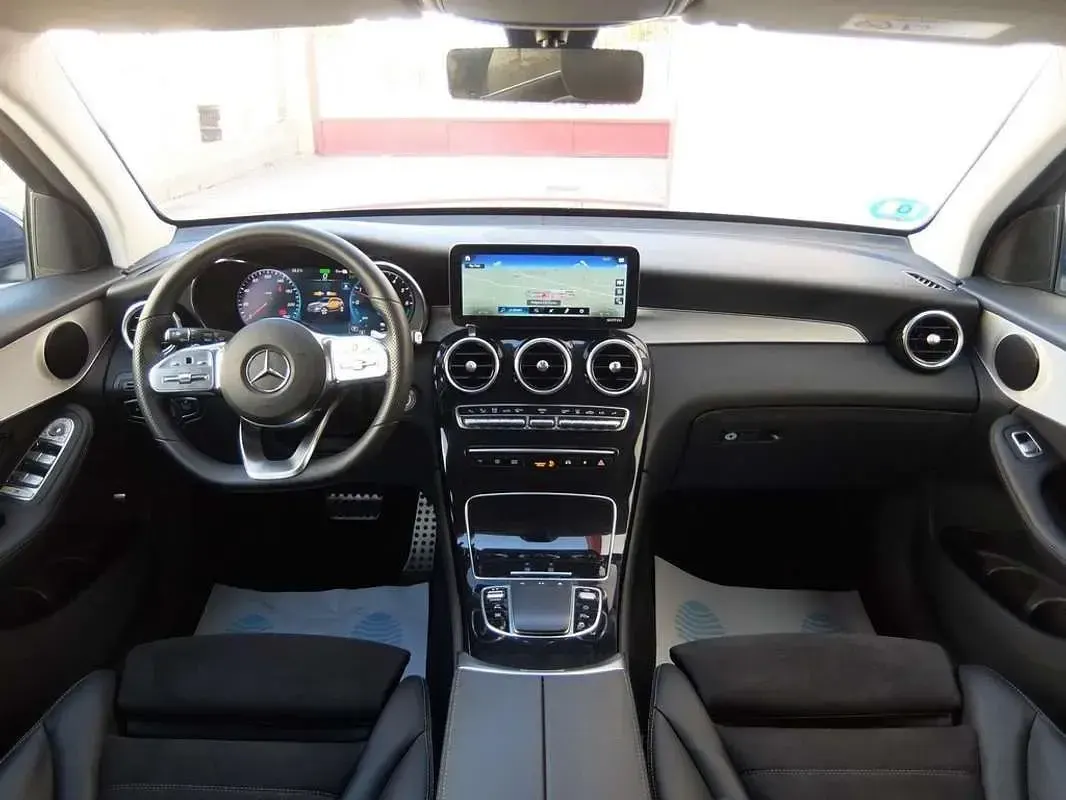 Usado Mercedes GLC300e 306 CV (225 kW) 2022 Azul SUV