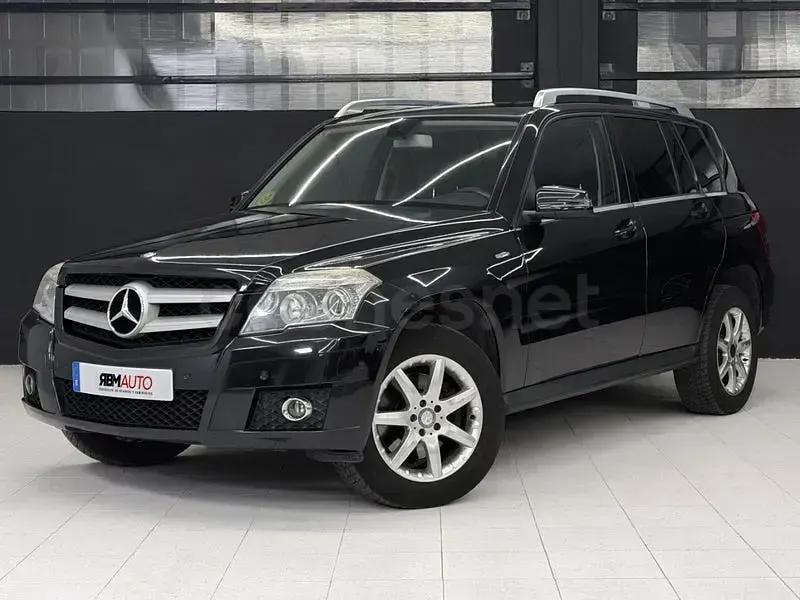 Usado Mercedes GLK220 170 CV (125 kW) 2010 Negro SUV