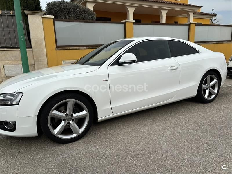 Usado Audi A5 S-Line 180 CV (132 kW) 2009 Blanco Coupe