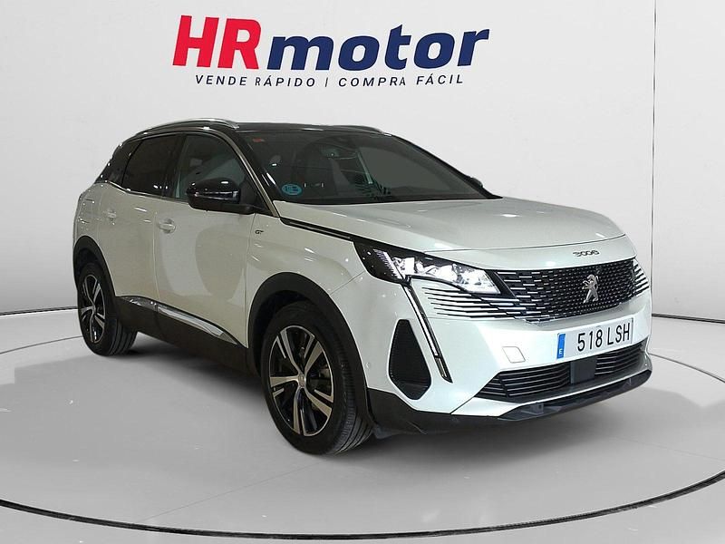 Negro Usado 2021 Peugeot 3008 GT SUV | 17.590 € (Precio justo) - Imagen 1/4