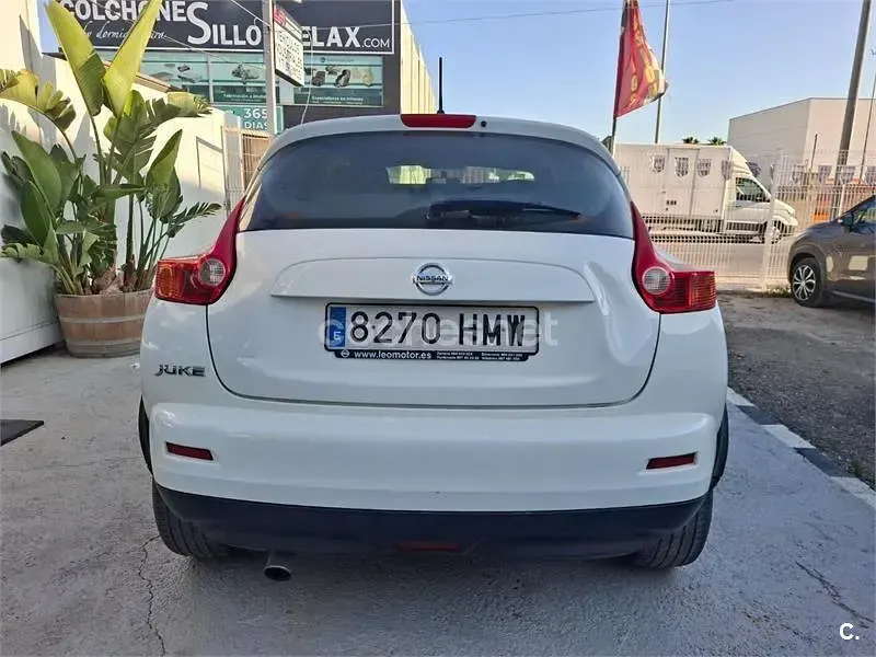 Usado Nissan Juke Premium Edition 110 CV (80 kW) 2012 Blanco SUV