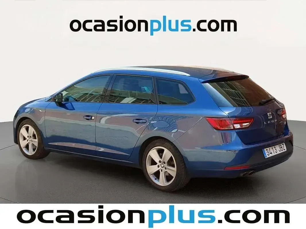 Usado Seat Leon ST FR 150 CV (110 kW) 2015 Azul Familiar
