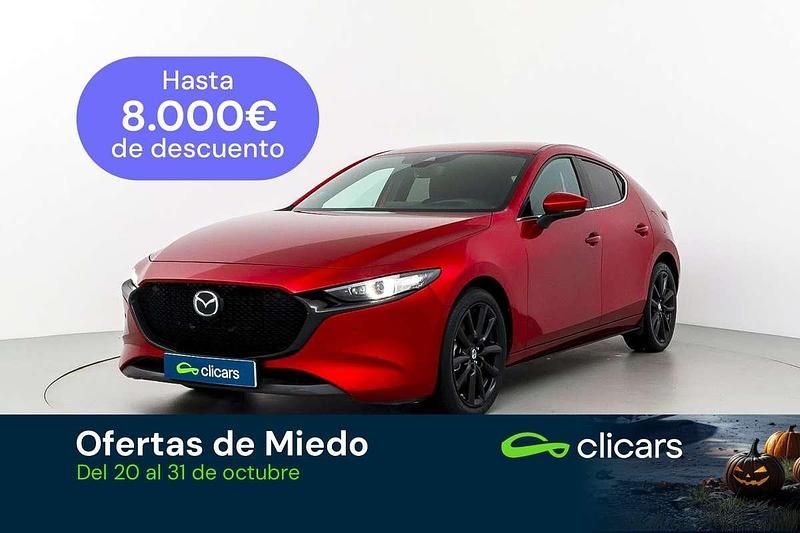 Blanco Usado 2023 Mazda 3 Utilitario | 24.990 € (Precio justo) - Imagen 1/4