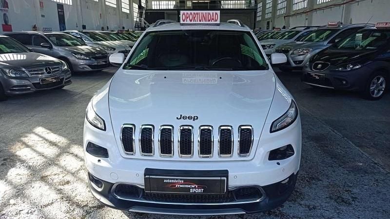 Blanco Usado 2014 Jeep Cherokee Limited SUV | 11.490 € (Precio justo) - Imagen 1/4