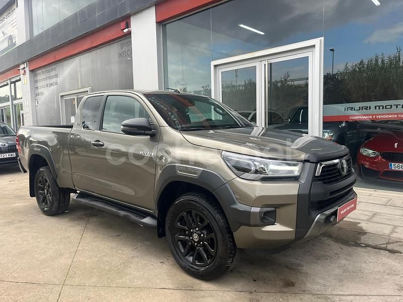 Usado Toyota HiLux 150 CV (110 kW) 2021 Verde Pickup/Camioneta