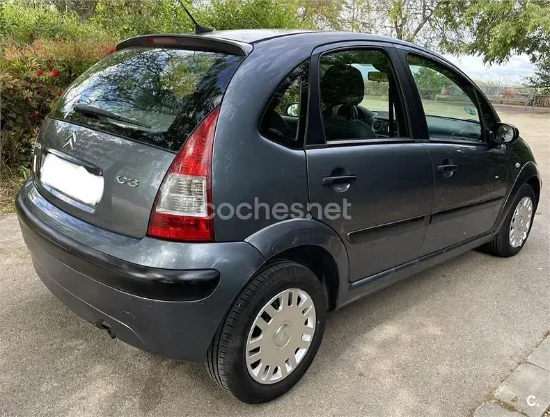 Usado Citroën C3 Exclusive 90 CV (66 kW) 2007 Gris / plata Berlina