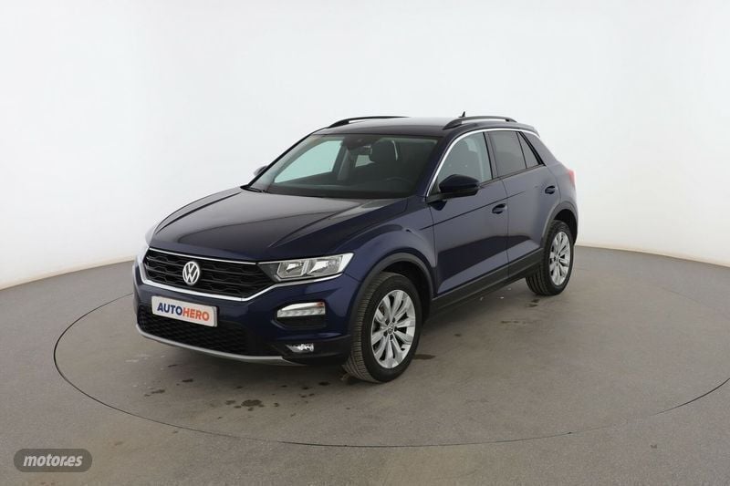 Azul Usado 2020 VW T-Roc Advance SUV | 18.299 € (Precio justo) - Imagen 1/3