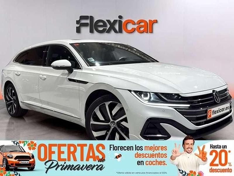 Usado VW Arteon R-line 218 CV (160 kW) 2021 Blanco Familiar