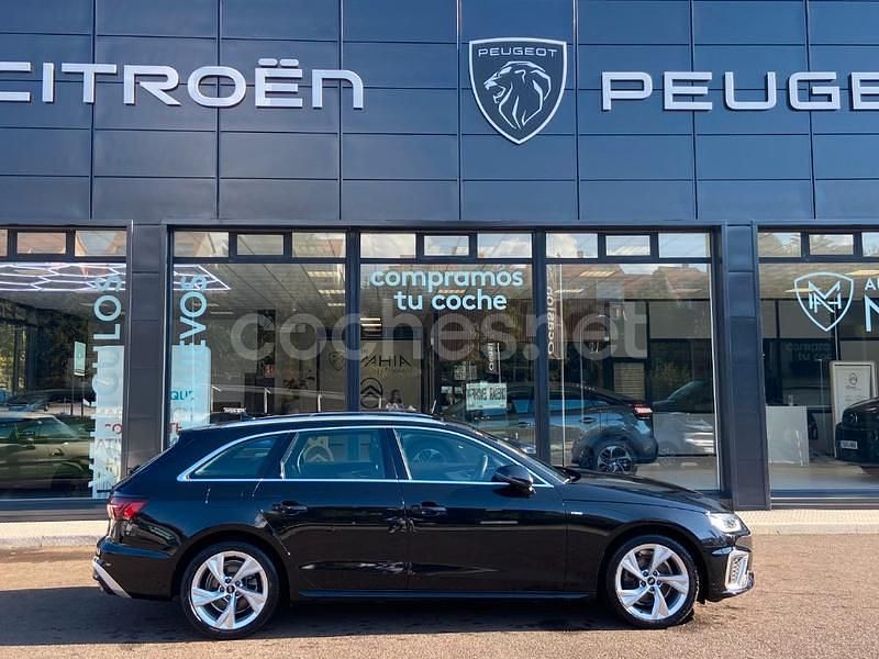 Usado Audi A4 S-Line 163 CV (119 kW) 2021 Negro Familiar
