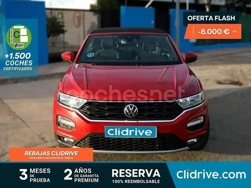 Rojo Usado 2021 VW T-Roc Style SUV | 17.990 € (Super precio) - Imagen 1/4