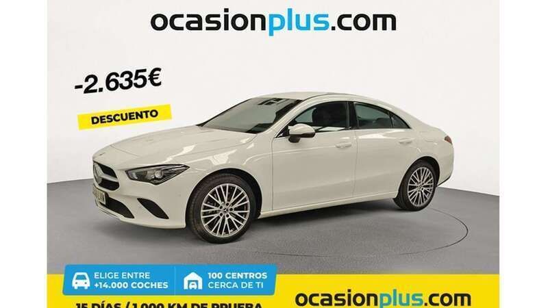 Blanco Usado 2021 Mercedes CLA250e Berlina | 26.355 € (Buen precio) - Imagen 1/4