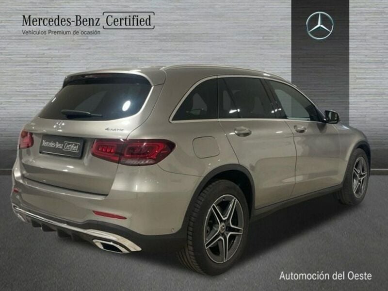 Usado Mercedes GLC200 AMG line 163 CV (119 kW) 2019 Plata mojave SUV