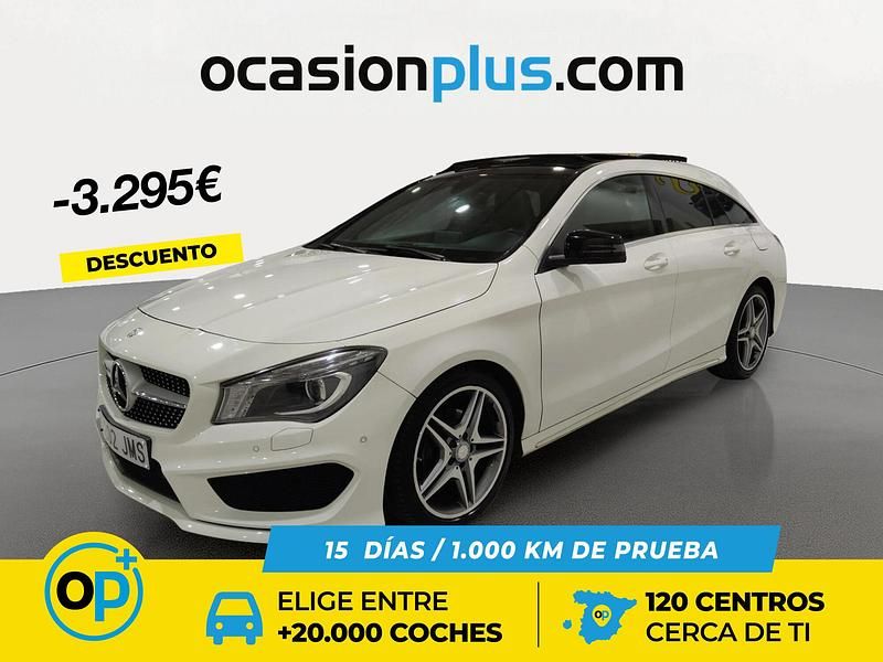 Usado Mercedes CLA200 AMG 136 CV (100 kW) 2016 Blanco Familiar