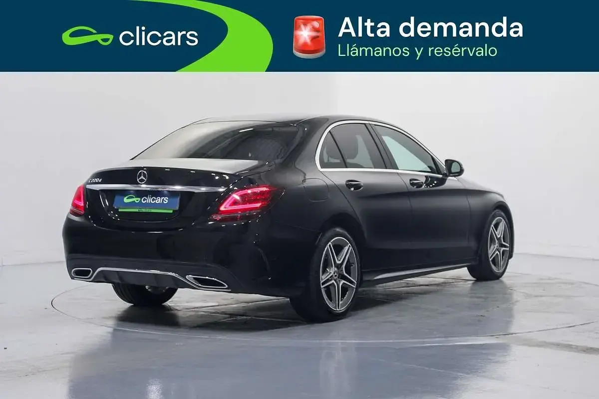 Usado Mercedes C220 194 CV (142 kW) 2020 Negro Berlina