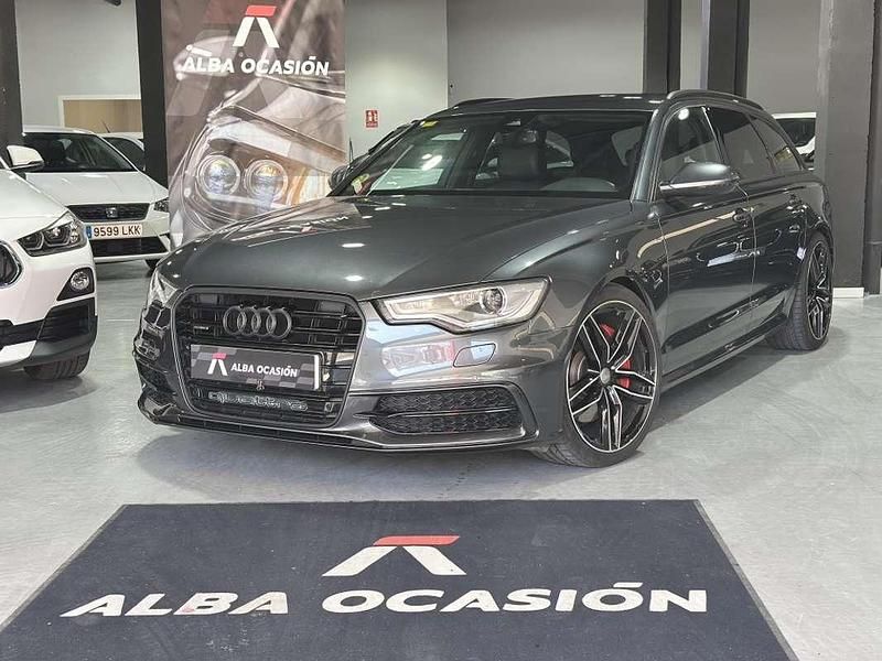 Usado Audi A6 S-Line 313 CV (230 kW) 2013 Gris Familiar