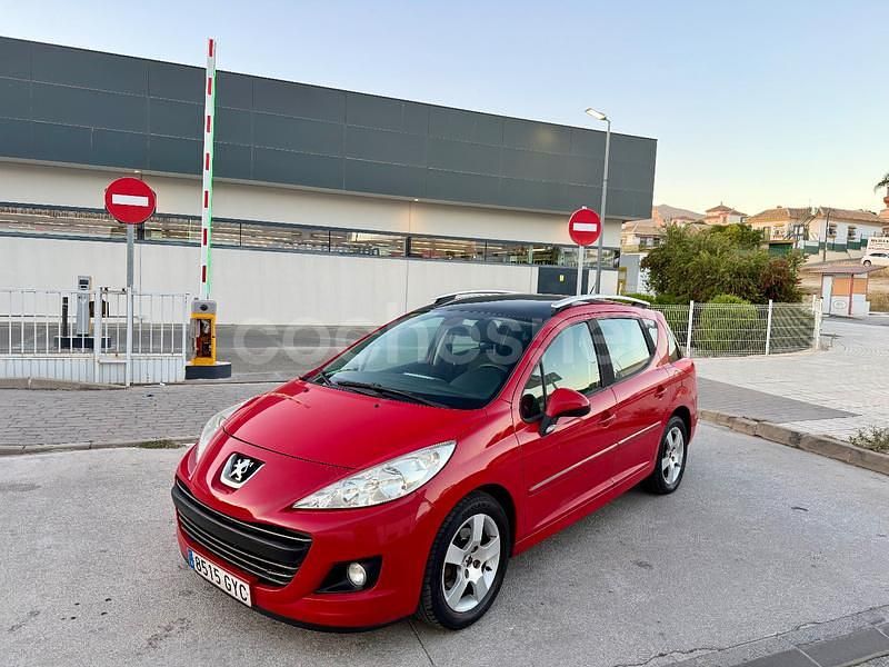 Rojo Usado 2011 Peugeot 207 Sport Familiar | 4500 € (Buen precio) - Imagen 1/4
