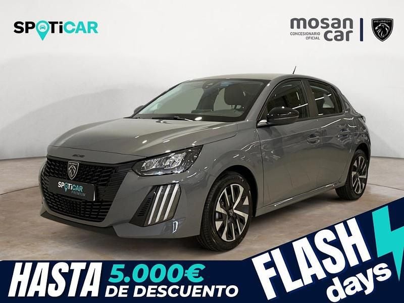 Gris Usado 2023 Peugeot 208 Active Utilitario | 14.900 € (Precio justo) - Imagen 1/3