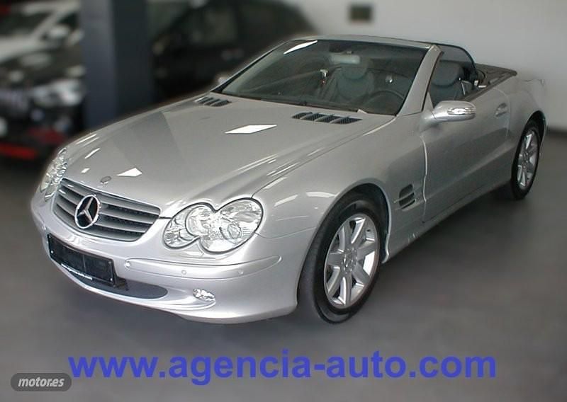 Gris claro Usado 2005 Mercedes SL350 Descapotable | 25.990 € (Caro) - Imagen 1/4