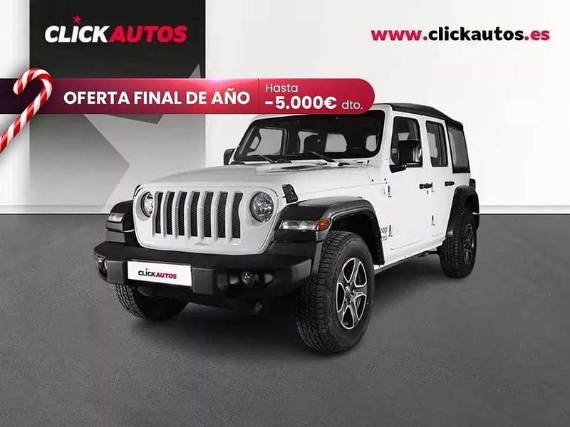 Blanco Usado 2019 Jeep Wrangler Sport SUV | 39.250 € (Buen precio) - Imagen 1/4
