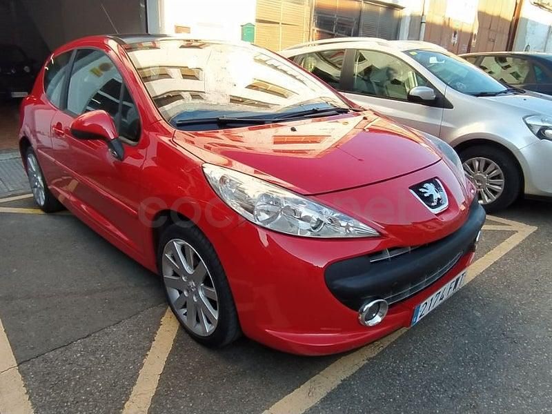Usado Peugeot 207 GTi 110 CV (80 kW) 2007 Rojo Berlina