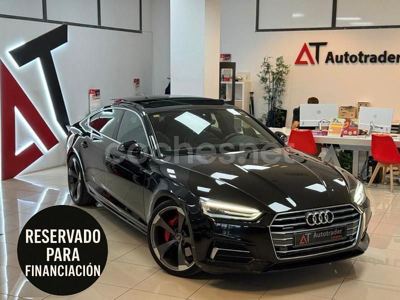 Negro Usado 2018 Audi A5 Sportback Sport Utilitario | 28.750 € (Precio justo) - Imagen 1/4