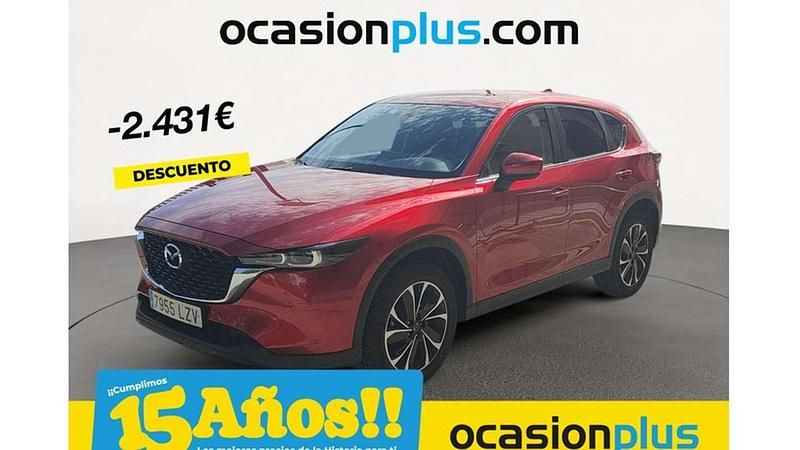 Rojo Usado 2022 Mazda CX-5 SUV | 24.319 € (Buen precio) - Imagen 1/4