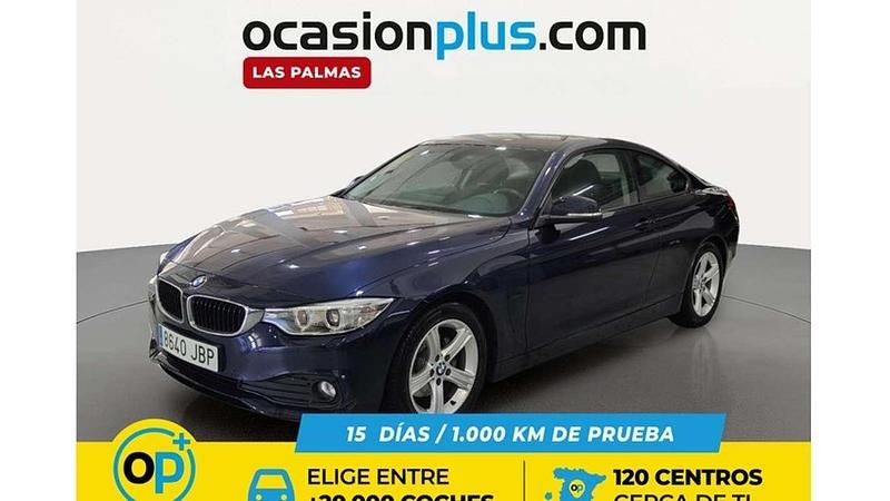 Usado BMW 420 184 CV (135 kW) 2014 Azul Coupe