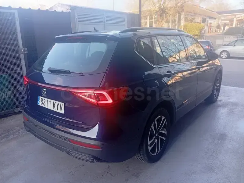 Usado Seat Tarraco Style 150 CV (110 kW) 2020 Azul SUV