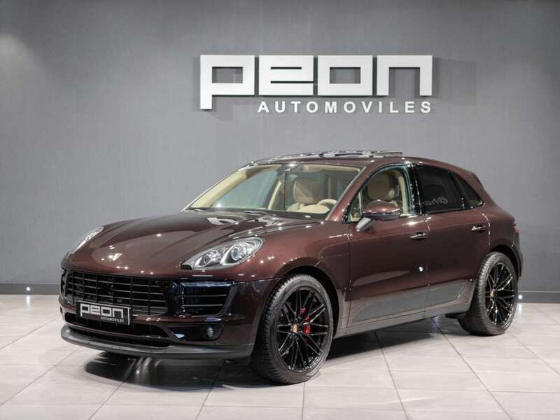 Marrón Usado 2015 Porsche Macan S SUV | 42.500 € (Un poco caro) - Imagen 1/4