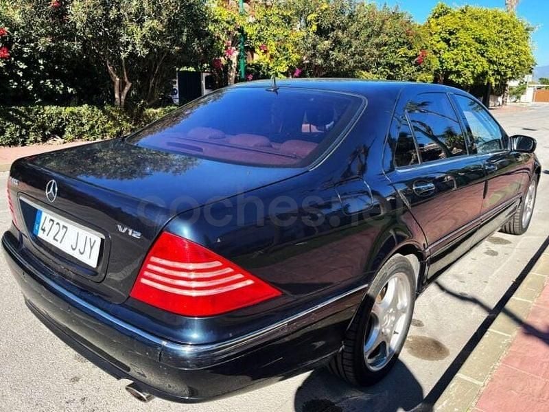 Usado Mercedes S600L 367 CV (269 kW) 2000 Negro Berlina