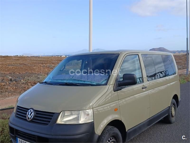 Usado VW Transporter 86 CV (63 kW) 2006 Verde Van