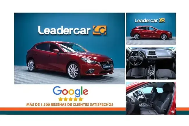 Usado Mazda 3 Luxury 120 CV (88 kW) 2016 Rojo Berlina