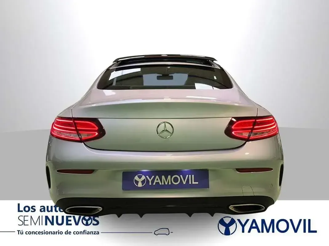 Usado Mercedes C200 184 CV (135 kW) 2020 Gris Coupe